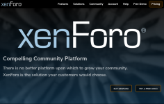 XenForo Community platform software