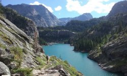 Three Elk Lake Peaks